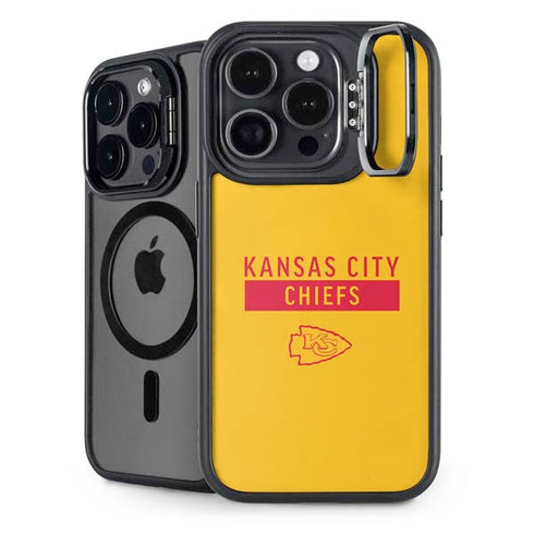 NFL Kansas City Chiefs Yellow Performance Series iPhone 15 Pro Kickstand Case